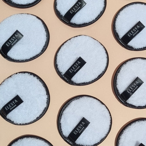Elesya skincare - reusable face cleansing pads - eco friendly face pads - makeup remover -Australian made natural skincare - skincare for sensitive skin