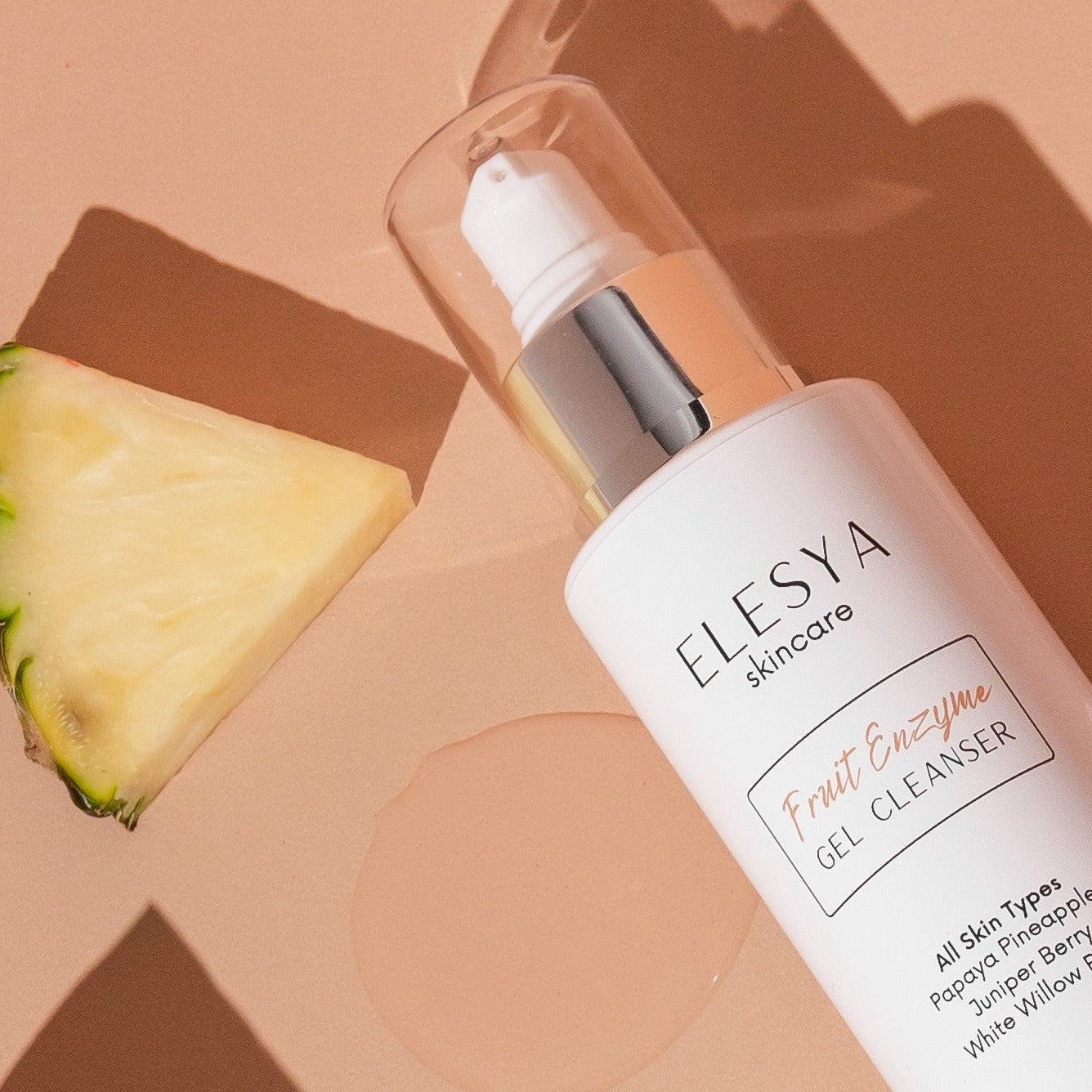 Elesya skincare - All in one Fruit enzyme gentle gel cleanser - Australian made natural skincare