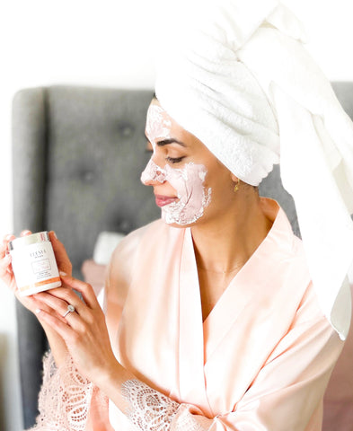 Elesya skincare pink clay mask australian made natural skincare